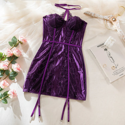 Luxe Sauvage – Robe Courte Sexy à Dos Nu avec Ceinture Croisée pour Femme – Parfaite pour Soirée, Fête et Club